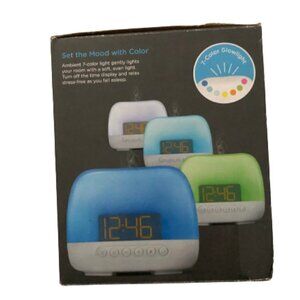 🛒 $15 Capello Aromatherapy Clock Essential Oil Diffuser & Glowlight Self Care#B